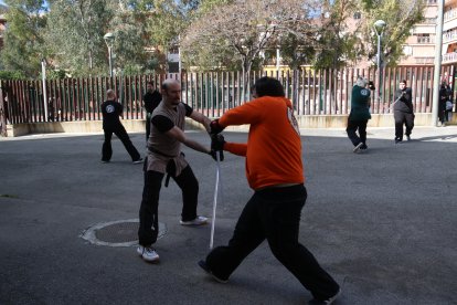 Miembros de ludosport, durante la octava edición del Starraco Unlimited