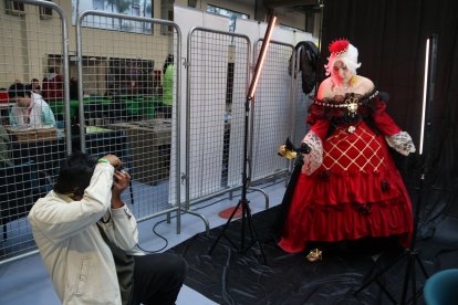 Entorpy, durant una sessió de fotografies que s'ha fet a la vuitena Starraco Unlimited