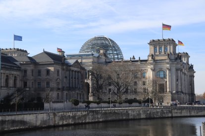 Imatge del Bundestag, el principal òrgan de govern federal alemany
