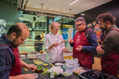 Imagen de las tapas de la Ganxet Pintxo.