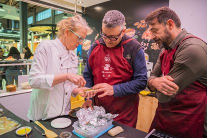 Imagen de las tapas de la Ganxet Pintxo.