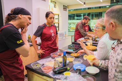 Imagen de las tapas de la Ganxet Pintxo.