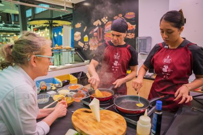 Imagen de las tapas de la Ganxet Pintxo.