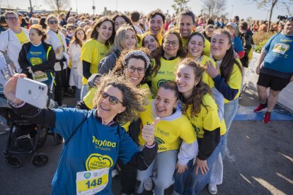 Imatge de la I Cursa Fem Salut Sant Joan.