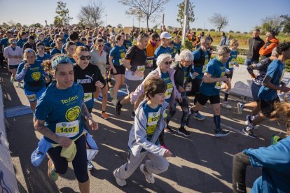 Imatge de la I Cursa Fem Salut Sant Joan.