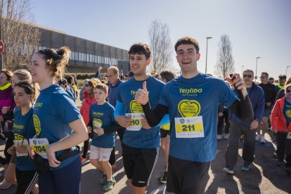 Imatge de la I Cursa Fem Salut Sant Joan.