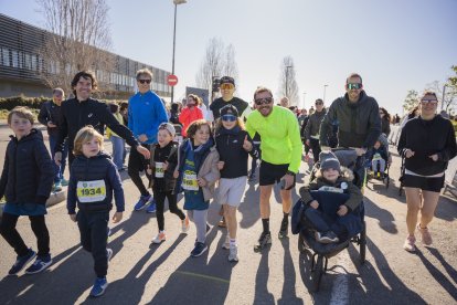 Imatge de la I Cursa Fem Salut Sant Joan.