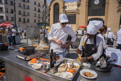 Semifinal de los Premios Lladonosa en la plaza Corsini.