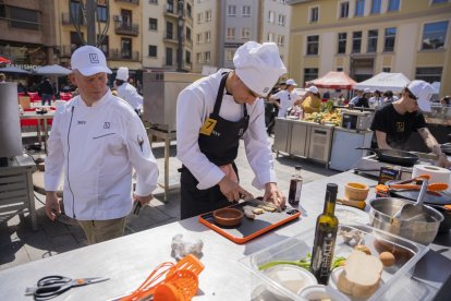 Semifinal de los Premios Lladonosa en la plaza Corsini.