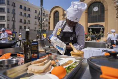 Semifinal de los Premios Lladonosa en la plaza Corsini.