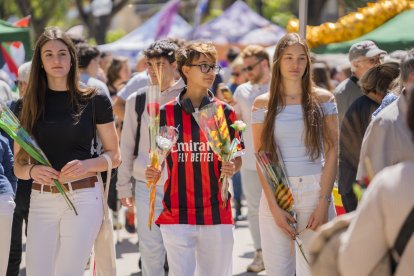 Diada de Sant Jordi a Tarragona.