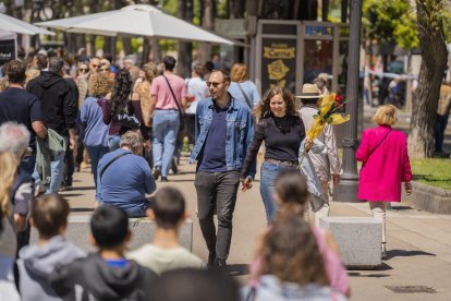 Diada de Sant Jordi a Tarragona.