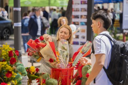 Diada de Sant Jordi a Tarragona.