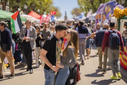 Diada de Sant Jordi a Tarragona.