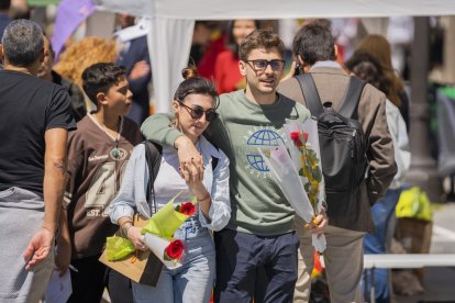 Diada de Sant Jordi a Tarragona.