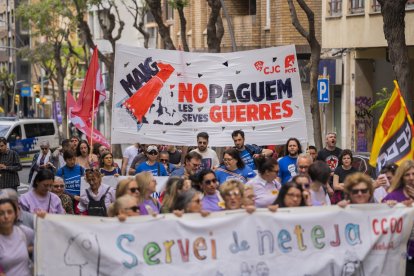 Manifestación del Primero de Mayo en Tarragona.