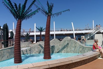 Imagen del MSC Splendida.