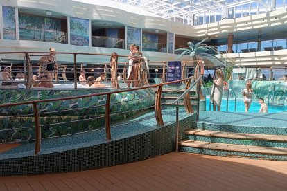 Imagen del MSC Splendida.