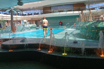 Imagen del MSC Splendida.