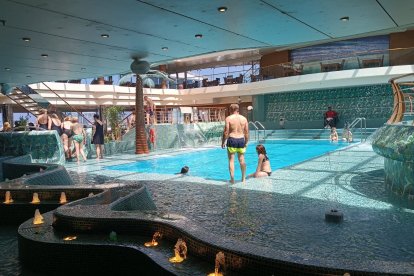 Imagen del MSC Splendida.