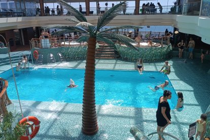 Imagen del MSC Splendida.