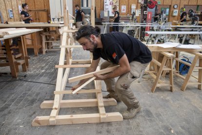 Imagen del Catskills, el campeonato de Cataluña de FP celebrado en el Instituto Pere Martell de Tarragona.