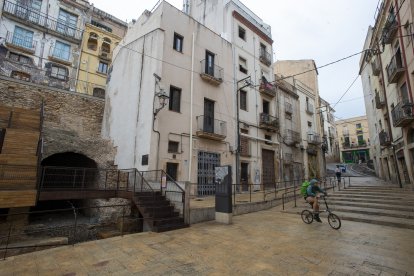 Imagen de los bloques afectados por las filtraciones.