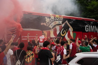 Partit del Nàstic en Zubieta.