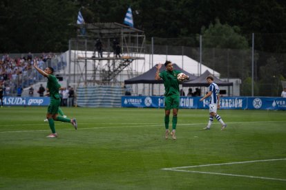 Partit del Nàstic en Zubieta.