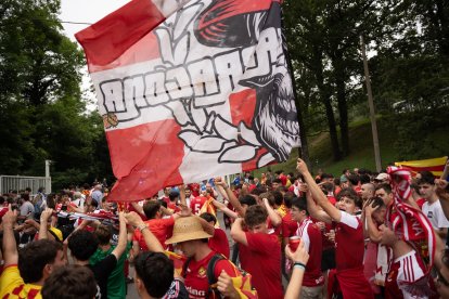Partit del Nàstic en Zubieta.