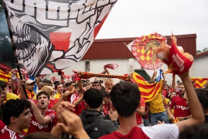Partit del Nàstic en Zubieta.