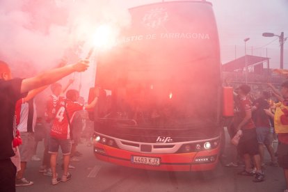 Partit del Nàstic en Zubieta.