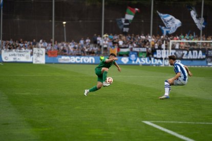 Partit del Nàstic en Zubieta.