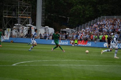 Partit del Nàstic en Zubieta.