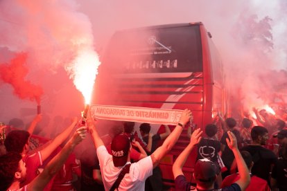 Partit del Nàstic en Zubieta.
