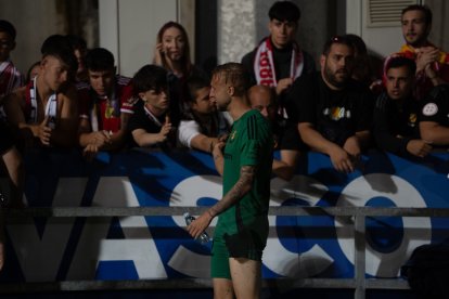 Partit del Nàstic en Zubieta.