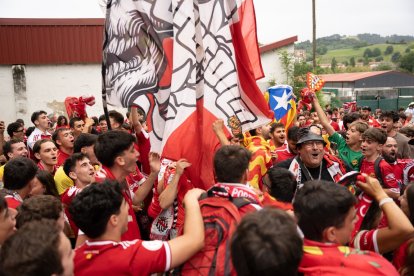 Partit del Nàstic en Zubieta.