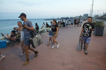 Espectacle de drons a Tarragona.