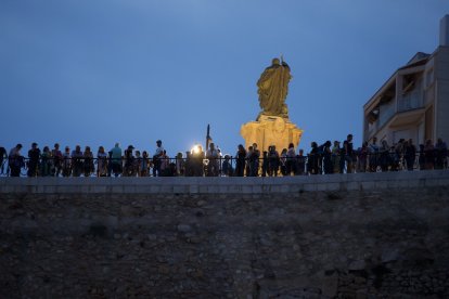 Espectacle de drons a Tarragona.
