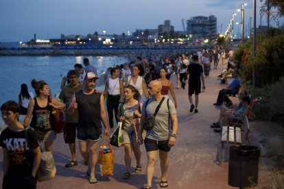 Espectacle de drons a Tarragona.