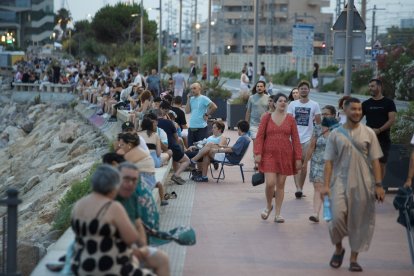 Espectacle de drons a Tarragona.