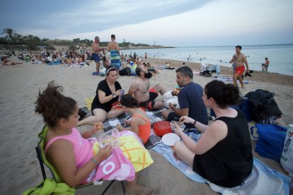 Espectacle de drons a Tarragona.