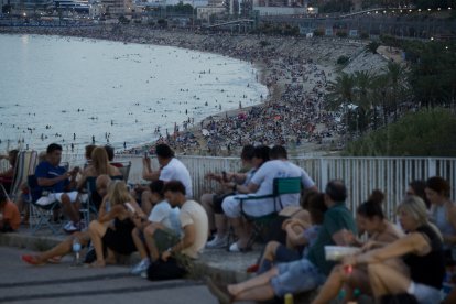 Segundo día del Concurso de Fuegos de Tarragona.