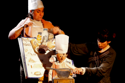 Escena de l’espectacle ‘On és quan ja no hi és?’