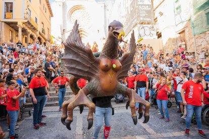 Lliurament de xumets a la Víbria.