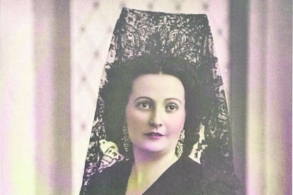 Empar Roca, protagonista del pasdoble, d’adulta.