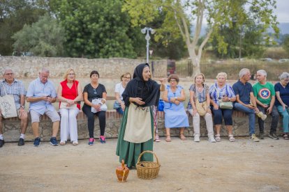 El acto contó con un paseo teatralizado.
