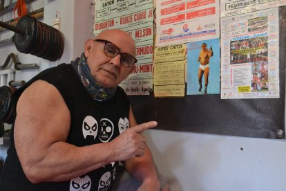 El lluitador Rocky Nelson