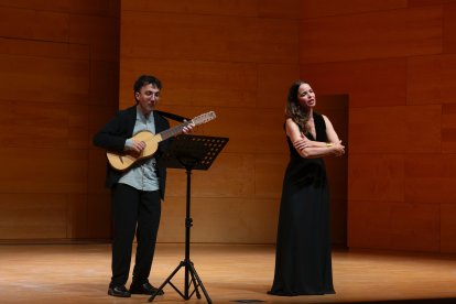 La vetllada es va cloure amb l’actuació de Carles Blanch i Quiteria Muñoz