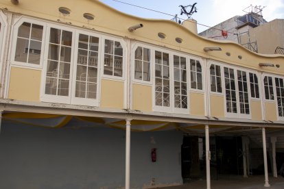 Visita d'obres al Teatre Metropol.